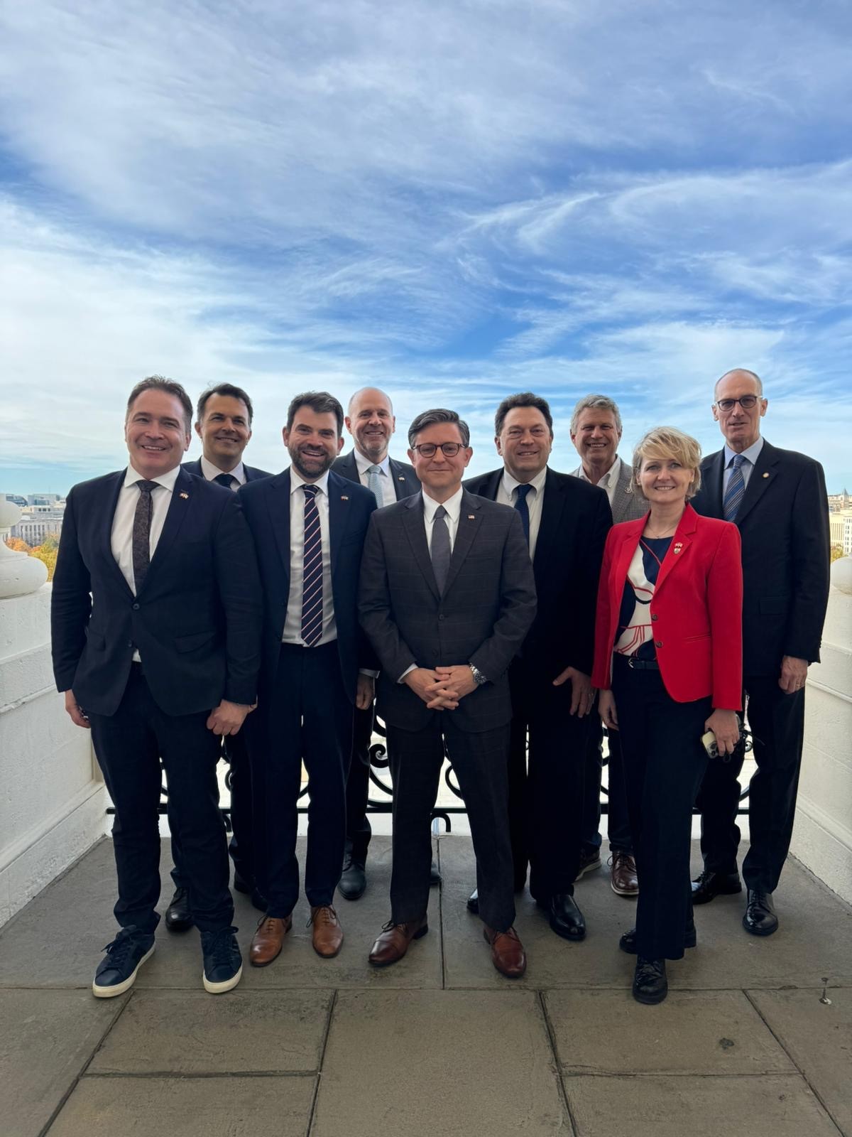 Nov 25 Besuch USA Parlament mit Mike Johnson Speaker